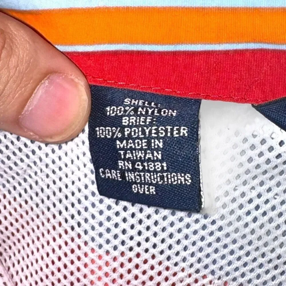 90s Polo Ralph Lauren Sport Colorblock  Swim Trunks Size L
